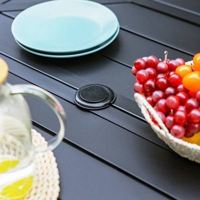 Στυλάτο και λειτουργικό σετ κήπου AJUNION με L64 x W39 x H29 ίντσες Μέγεθος τραπεζιού