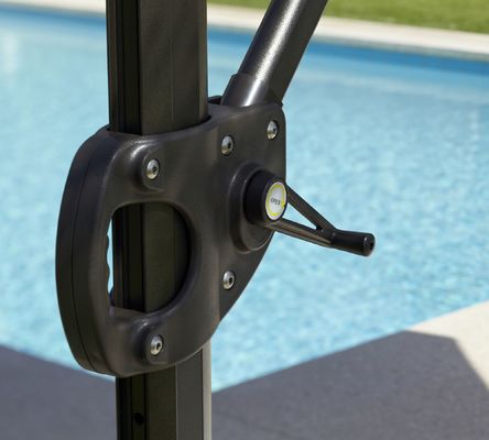 16.5"L x 6"W x 90"H Πακέτο ομπρέλα πολυτελή αλουμίνιο ομπρέλα patio και περισσότερες επιλογές