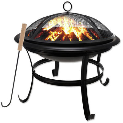 Κήπος Κήπος Κατασκήνωση Φωτιά Καρπός BBQ Grill Fire Pit Bowl με προσαρμοσμένο λογότυπο