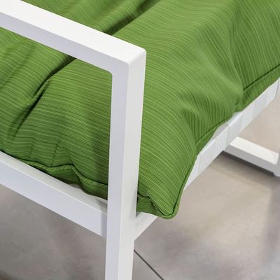 Εξωτερικό Αναψυχή Αλουμινίου Κήπος Καρέκλα Αλουμινίου Lounge Set L 45 x W48 x H45cm Αλουμινίου