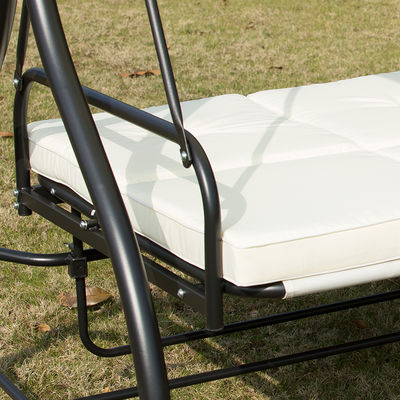AJUNION Ατσάλινα πλαίσια Κρέμα για κήπο 150kg