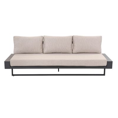 AJUNION Luxury Aluminium Sofa Set έπιπλα με τραπέζι καφέ Μέγεθος L 120 x W80 x H26cm