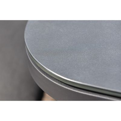 Εξωτερικό Luxury Bar Set Έπιπλα Αλουμινίου Έπιπλα Κήπου Εστιατόριο Εστιατόριο με φωτιά 87kg