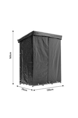 Υψηλής χωρητικότητας W110 x D70 x H145cm Κρατητής καταλόγου αποθήκευσης ξύλου για εσωτερικούς χώρους εξωτερικών χώρων