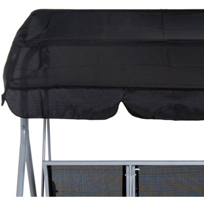 170W x 153H cm Μεταλλική εξωτερική κουλτούρα κλίβανος κήπος πάγκος κρεμασμένη κρεμάλα καρέκλα βεράντα κλίβανος