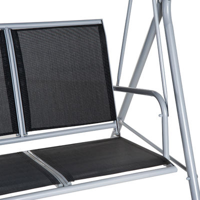 170W x 153H cm Μεταλλική εξωτερική κουλτούρα κλίβανος κήπος πάγκος κρεμασμένη κρεμάλα καρέκλα βεράντα κλίβανος
