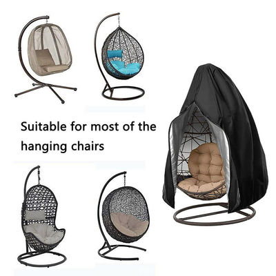 600D Oxford PVC Single Hanging Swing Chair Προστατευτές σκόνης για εξωτερική αυλή κήπου
