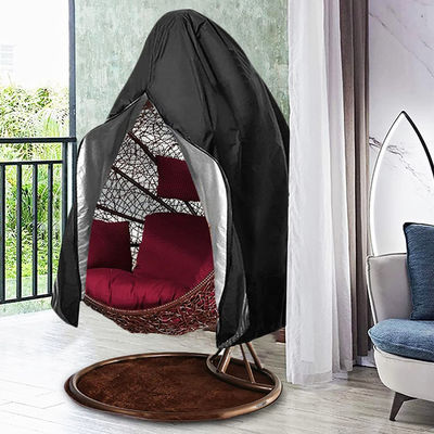 600D Oxford PVC Single Hanging Swing Chair Προστατευτές σκόνης για εξωτερική αυλή κήπου