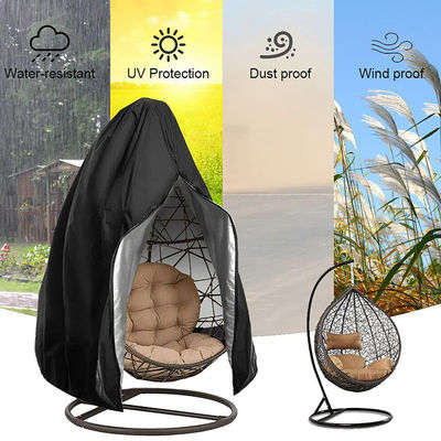 600D Oxford PVC Single Hanging Swing Chair Προστατευτές σκόνης για εξωτερική αυλή κήπου