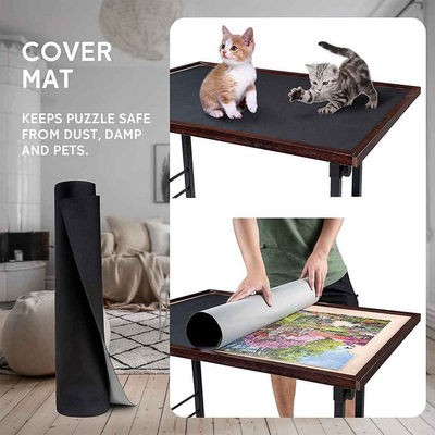 Unisex AJUNION 1500 κομμάτια Jigsaw Puzzle Board με διπλό πόδι και 4 τροχούς ηλικίας 8-13 ετών