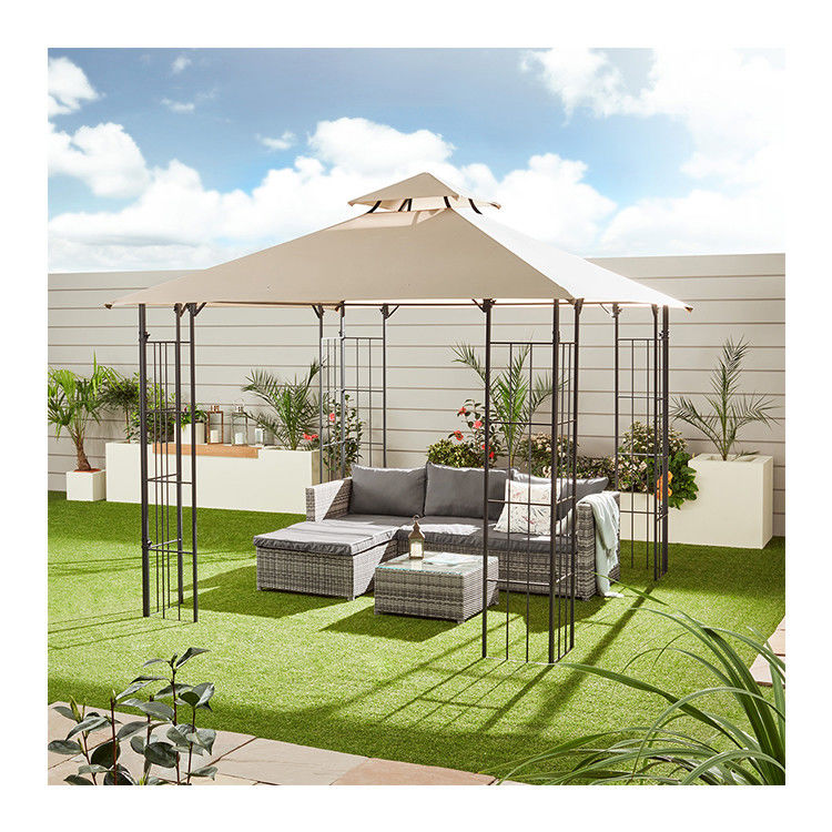Υφάσματα από πολυεστέρα D300 x W300 x H280cm Grill Gazebo Αντικατάσταση Canopy για καταφύγιο αυλής