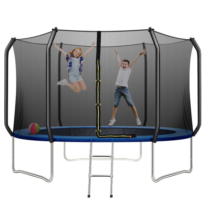 Εφαρμόσιμη σκηνή AJUNION 10ft Trampoline για παιδιά που πηδούν σε πάρκο ή νηπιαγωγείο