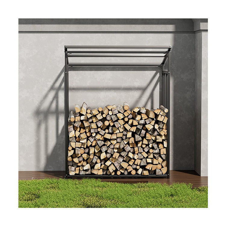 Υψηλής χωρητικότητας W110 x D70 x H145cm Κρατητής καταλόγου αποθήκευσης ξύλου για εσωτερικούς χώρους εξωτερικών χώρων